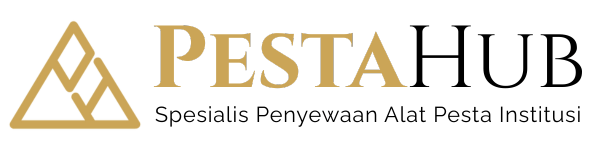 Logo PestaHub dengan teks