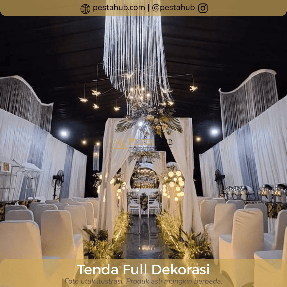 Sewa Tenda VIP Full Dekorasi