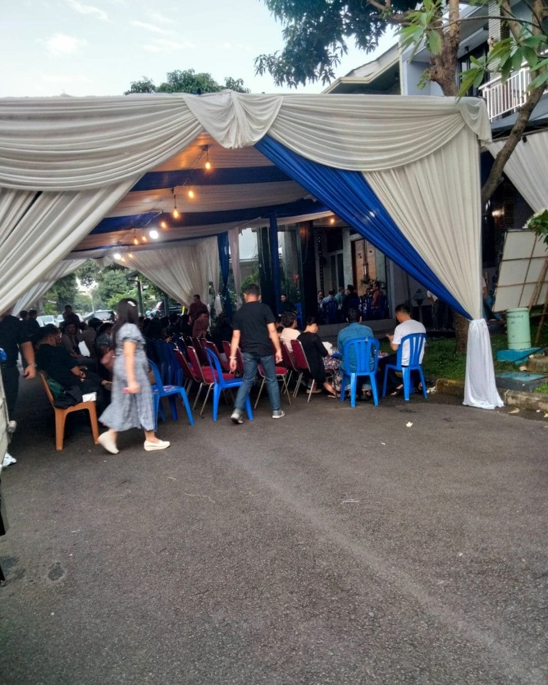Hasil pemasangan sewa tenda di Jakarta Selatan oleh PestaHub