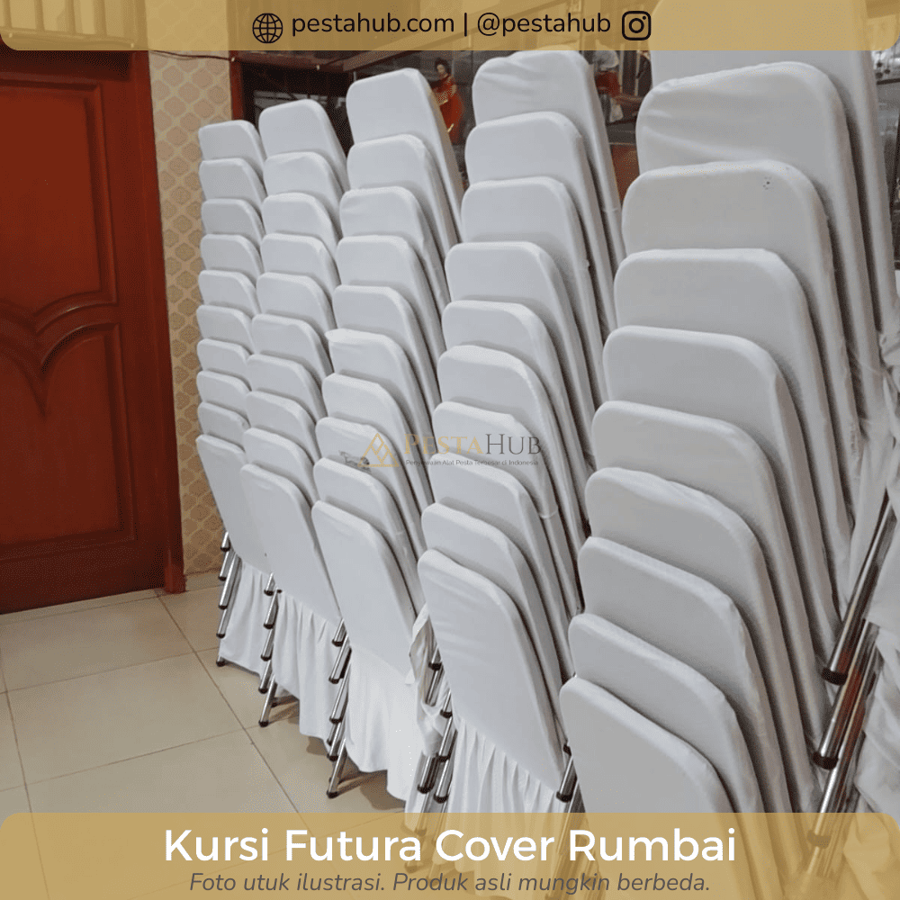 Stok kursi futura cover bersih PestaHub