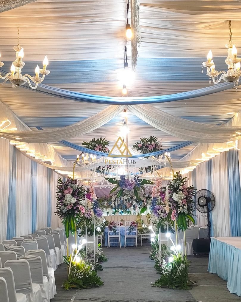 Sewa tenda dekorasi elegan di Matraman Jakarta Timur oleh PestaHub